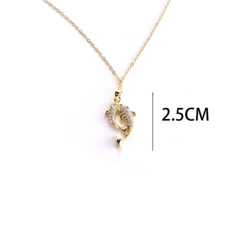 Γυναικείο Κολιέ Δελφίνια – Women’s Necklace - Image 2