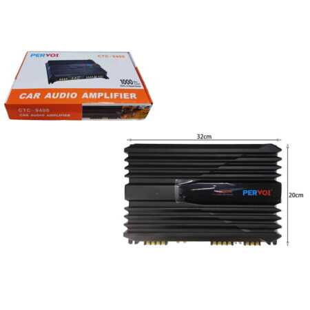 PerVoi Ενισχυτής &apos;Ηχου Αυτοκινήτου CTC-9400 - PerVoi Car Audio Amplifier CTC-9400