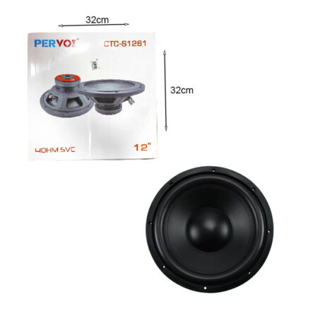 PerVoi Subwoofer Αυτοκινήτου 12″ 1500W CTC-S1261 - Active subwoofer  Subwoofer Αυτοκινήτου - Image 5