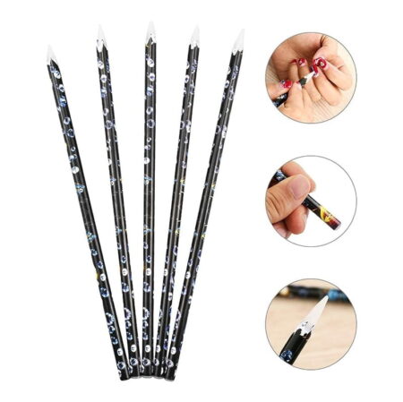 Στυλό Τοποθέτησης Στρας Νυχιών 12τμχ - Rhinestone Picker Wax Pen 12pcs - Image 6