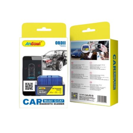 Διαγνωστικό βλαβών αυτοκινήτου Bluetooth OBDΙΙ Q-CA7 Andowl - OBD Car Diagnostic Scanner