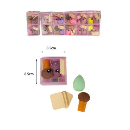 Σφουγγαράκι μακιγιάζ 5τμχ - Makeup sponge 5pcs powder puff