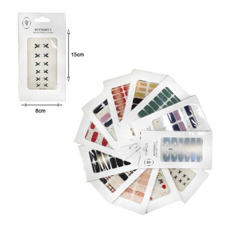 Αυτοκόλλητα νυχιών 12τμχ - Nail stickers 12pcs - Image 13