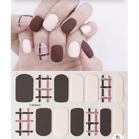 Αυτοκόλλητα νυχιών 12τμχ - Nail stickers 12pcs - Image 4