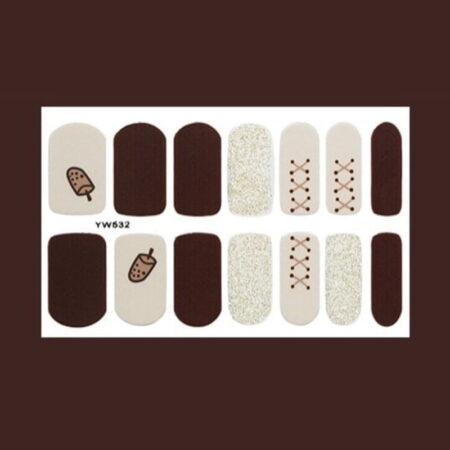 Αυτοκόλλητα νυχιών 12τμχ - Nail stickers 12pcs - Image 9