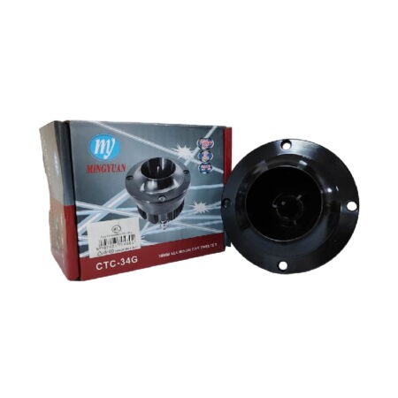 Mingyuan Tweeter Αυτοκινήτου Στρογγυλό 38mm 1000W 10x10cm CTC-34G - Aluminum car tweeter