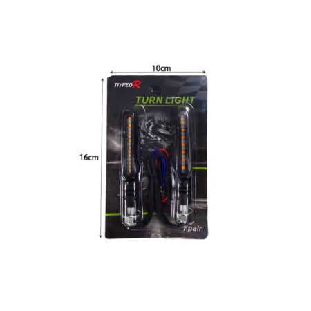 LED Φλάς μηχανής 2τμχ - LED motorcycle turn signal 2pcs - Image 4