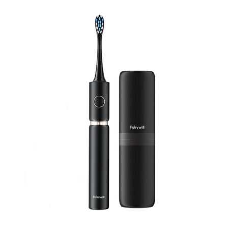 Sonic toothbrush with head set and case FairyWill FW-P11 (Black) - Image 3