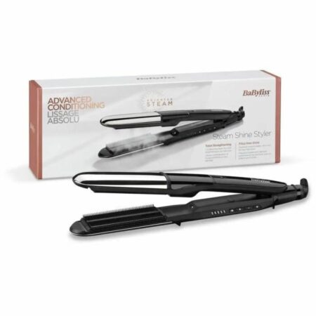 Μηχανή Ισιώματος Μαλλιών Babyliss ST496E Μαύρο Μαύρο/Ασημί - Image 2