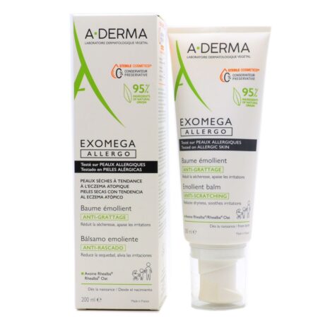 Κρέμα Προσώπου A-Derma Exomega Allergo