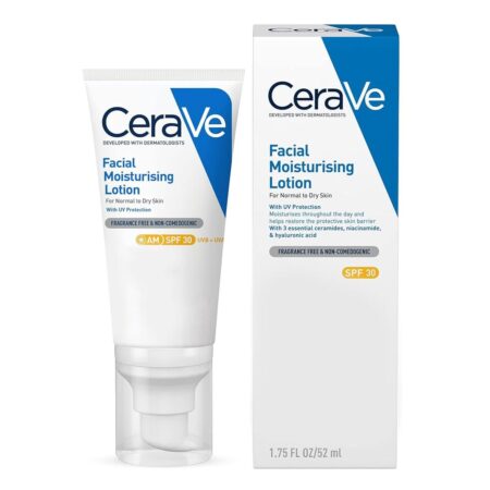 Ενυδατική Λοσιόν Προσώπου CeraVe Moisturising 52 ml Spf 30