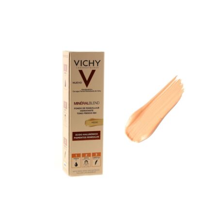 Υγρό φόντο μακιγιάζ Vichy Mineral Blend Μεσαίος Τόνος 30 ml