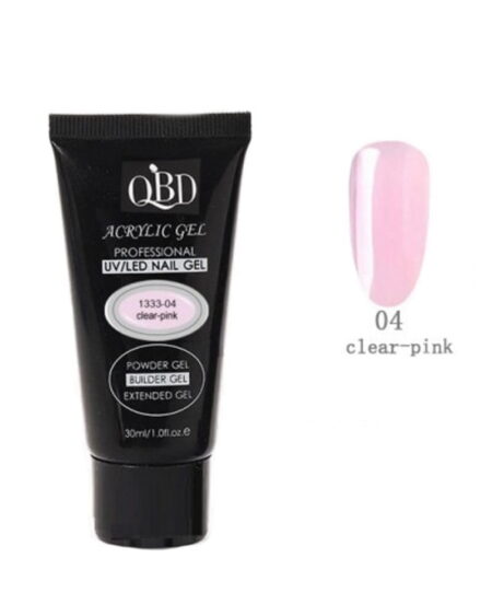 QBD Gel Χτισίματος Acrylic Gel UV & LED 30ml 1333-04