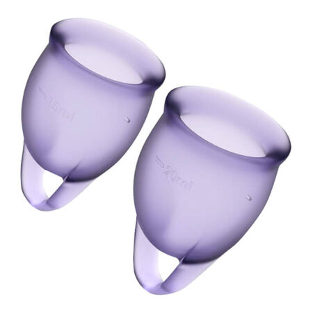 Menstrual Cup Feel confident Satisfyer (purple) - Image 2