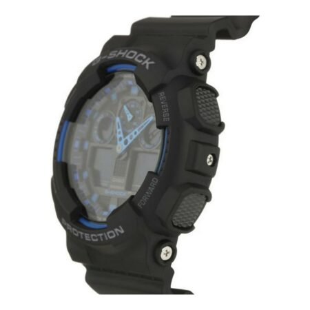 Ανδρικά Ρολόγια Casio G-Shock GA-100-1A2ER Ø 51 mm Μαύρο Πολύχρωμο - Image 7