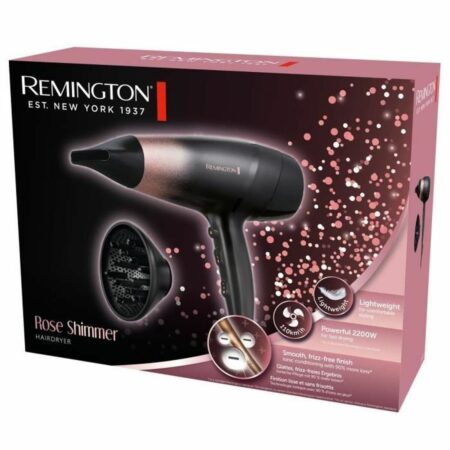 Πιστολάκι Remington D5305 Μαύρο Ροζ 2200 W - Image 3