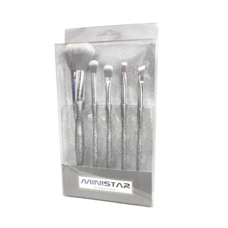 Mini star Σετ 5 Πινέλα Μακιγιάζ - Make-up brushes set - Image 3