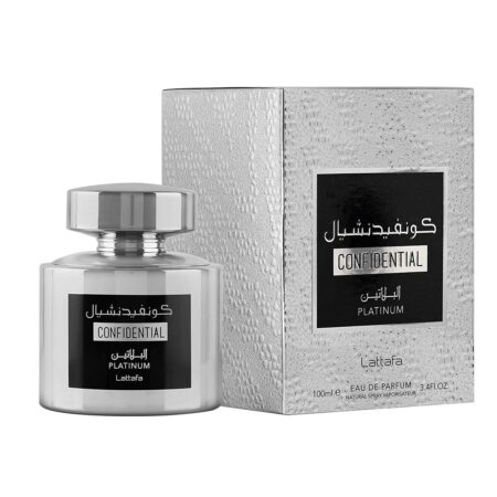 Ανδρικό Άρωμα EDP Lattafa Confidential Platinum 100 ml