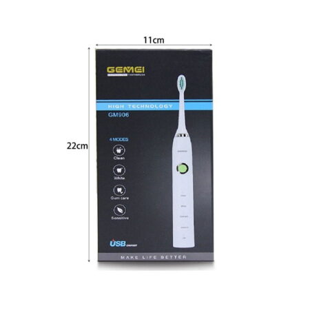 Gemei ηλεκτρική οδοντόβουρτσα GM906 - Gemei electric toothbrush GM906