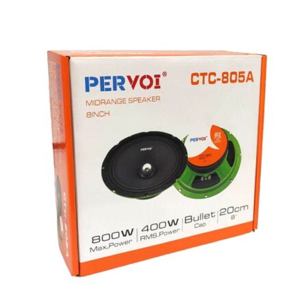 PerVoi Ηχείο Αυτοκινήτου Midrange 20cm 800W CTC-805A - Drive Midrange Car Speaker - Image 2