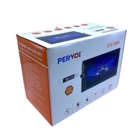 PerVoi Οθόνη αυτοκινήτου 7" HD αφής 2 Din CTC-7030 - Autoradio 2 Din Touch Screen FM USB AUX Bluetooth - Image 4