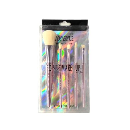 Aoyasiyue Σετ 5 Πινέλα Μακιγιάζ - Make up brush set