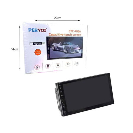 PerVoi Οθόνη αυτοκινήτου 7" HD αφής CTC-7066 multimedia system - Capacitive touch screen - Image 7