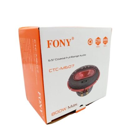 Fony Ηχείο Αυτοκινήτου CTC-M607 6.5″ με 250W RMS  - Speaker - Image 4