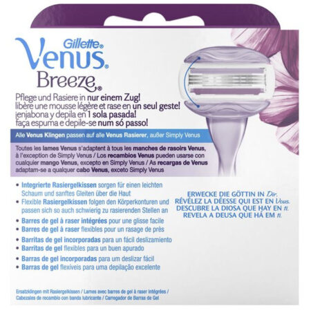 Ξυραφάκι Αντικατάστασης Gillette Venus Breeze 4 Μονάδες - Image 4