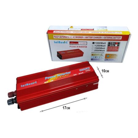 LaiRunH Inverter Αυτοκινήτου 1000W 12V – Power Inverter