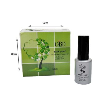 QBD ημιμόνιμο επαγγελματικό βερνίκι Base Coat 12ml - Image 3