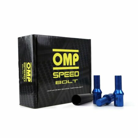 Set Παξιμάδια OMP 27 mm Μπλε 20 uds M14 x 1,25