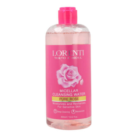 Μικελικό Νερό Lorenti Makeup Remover Rose 400 ml