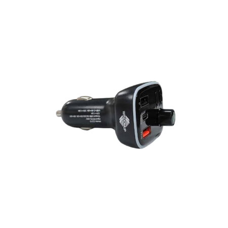 Wisdomup Φορτιστής Αυτοκινήτου με 2 USB & Type-C CZ-13 3.4A - Car Multifunction Adapter - Image 3