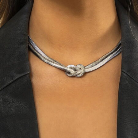 Γυναικείο Ατσάλινο Κολιέ – Women’s Steel Necklace - Image 4