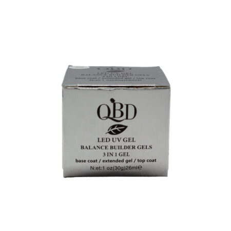 QBD UV/LED Gel για Νύχια 3 σε 1  Άσπρο1332-03 - QBD LED UV GEL BALANGE BUILDER - Image 2