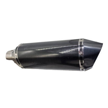 Εξάτμιση μοτοσυκλέτας Carbon Universal 57cm - Motorcycle exhaust - Image 2