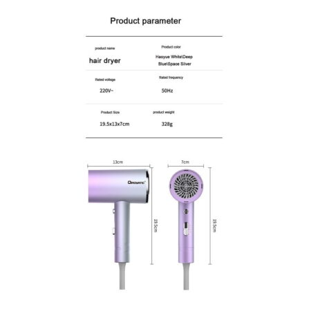 QIAOYANG Πιστολάκι Μαλλιών QA-T572 - Hair dryer - Image 3