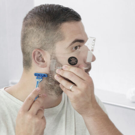 πρότυπο για ξύρισμα γενειάδας Hipster Barber InnovaGoods - Image 2