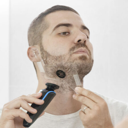 πρότυπο για ξύρισμα γενειάδας Hipster Barber InnovaGoods - Image 3