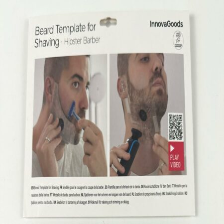 πρότυπο για ξύρισμα γενειάδας Hipster Barber InnovaGoods - Image 7