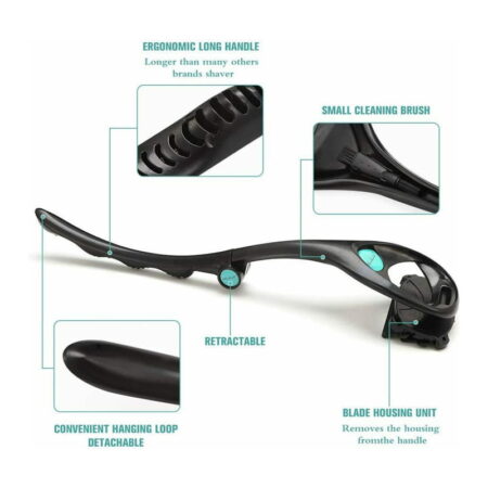 SHINEHEALTH MA-8809 Ξυριστική Μηχανή Σώματος - Back & body shaver - Image 3