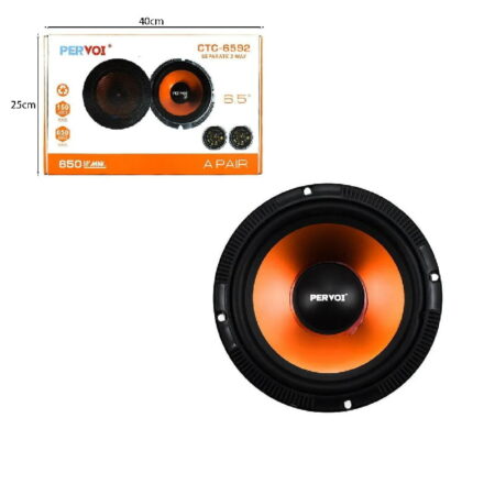 Pervoi Σετ Ηχεία Αυτοκινήτου 6.5" με 150W RMS (Midrange) CTC-6592 - Drive Midrange Car Speaker