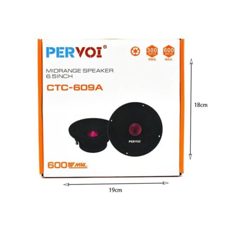 PerVoi Ηχείο Αυτοκινήτου Midrange 6.5″ 600W CTC-609A - Drive Midrange Car Speaker - Image 5