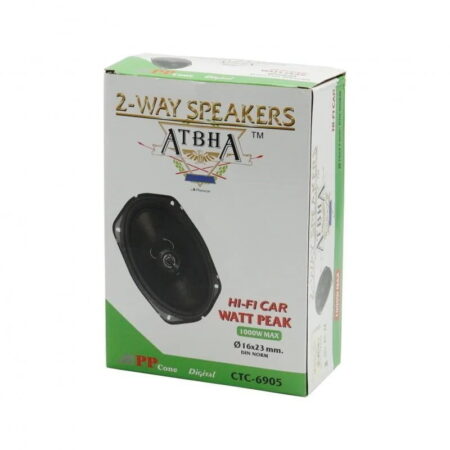 Ηχείο Αυτοκινήτου 1000W 16*23mm CTC-6905 1τμχ - ATBHA 2-Way speakers - Image 5