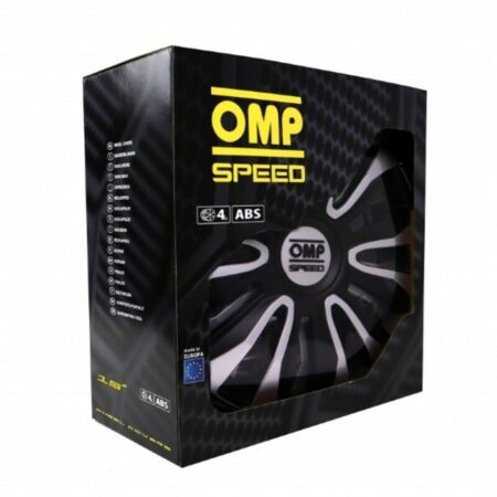 Τάσια OMP Magnum Speed Μαύρο Ασημί 15" (4 uds) - Image 2