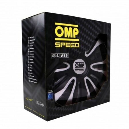 Τάσια OMP Magnum Speed Μαύρο Ασημί 14" (4 uds) - Image 2