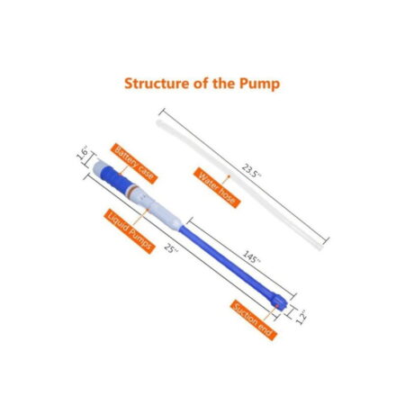 Αντλία Μπαταρίας για Δοχεία Νερού & Λαδιού - Siphon pump - Image 9