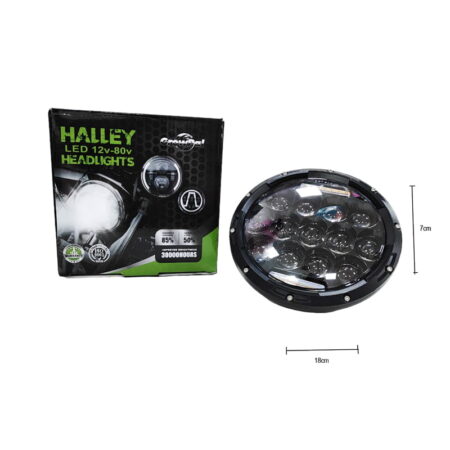 Halley GrowPal LED στρογγυλός προβολέας μηχανής 12V-80V - Headlights motor - Image 2