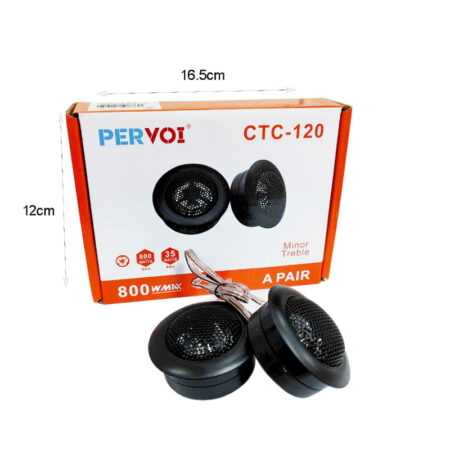 PerVoi Σετ Ηχεία Αυτοκινήτου CTC-120 800Wmax – Car speakers - Image 2